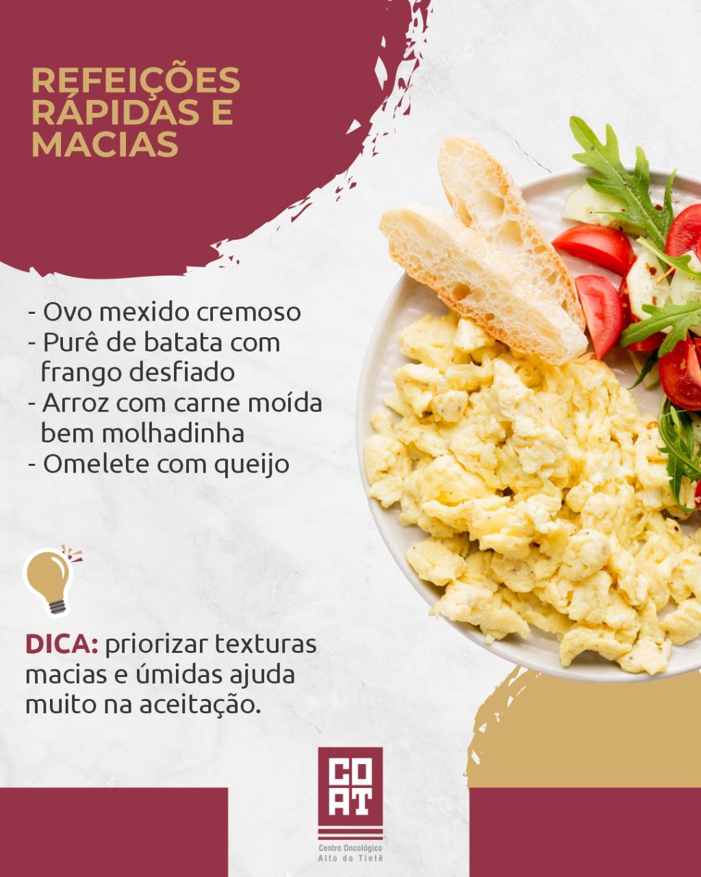 Instagram post from coat_saude. This post is in position 3.