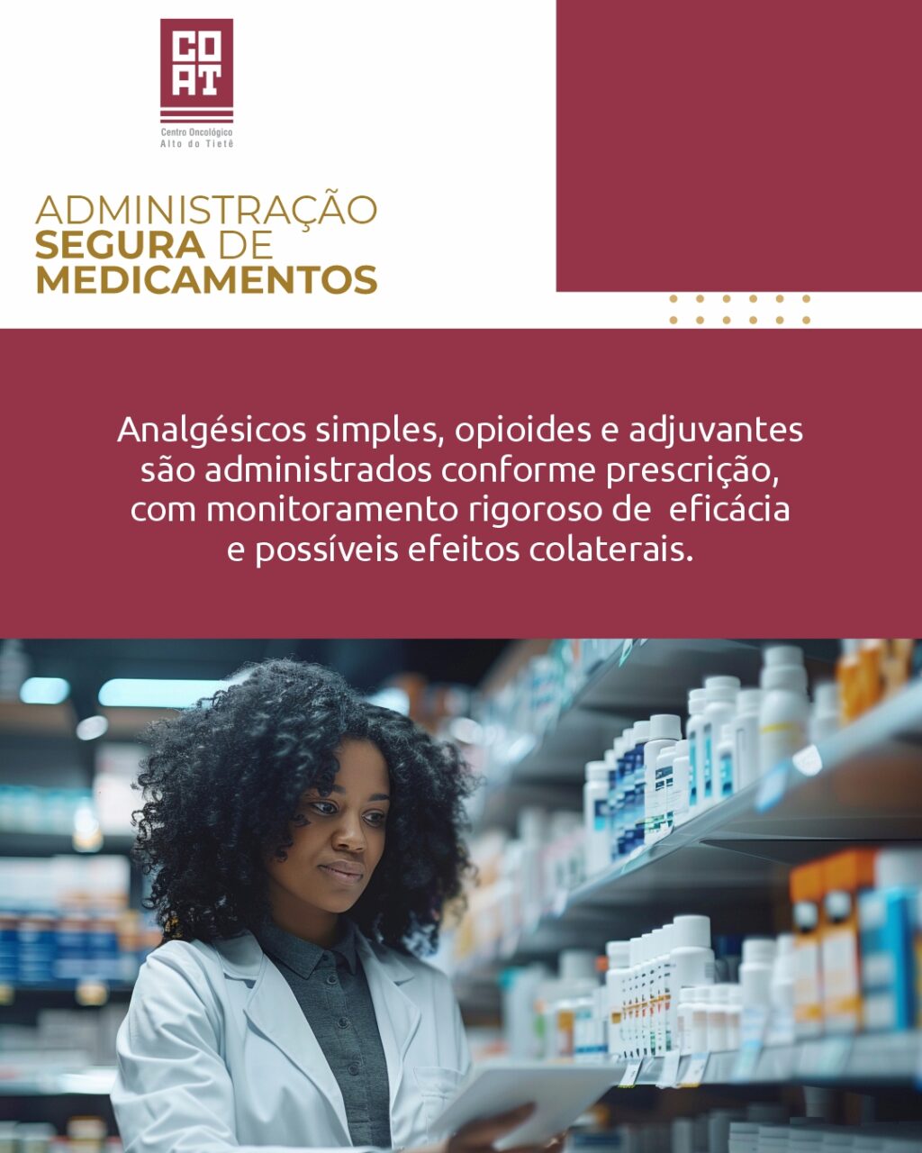 Instagram post from coat_saude. This post is in position 4.