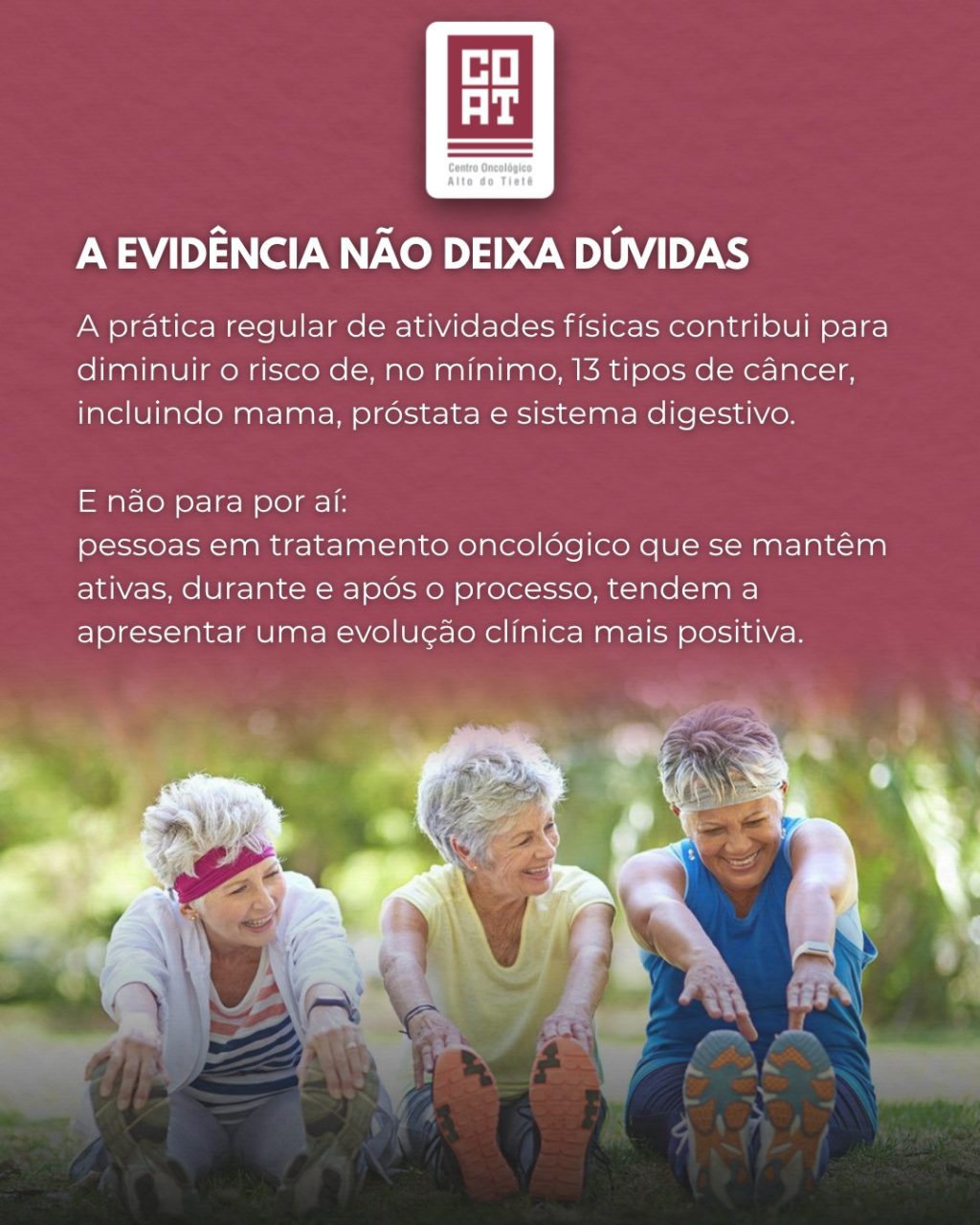 Instagram post from coat_saude. This post is in position 2.