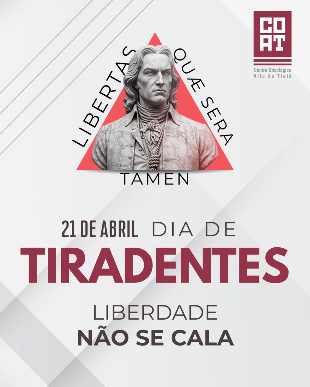 Instagram post from coat_saude. This post is in position 0.