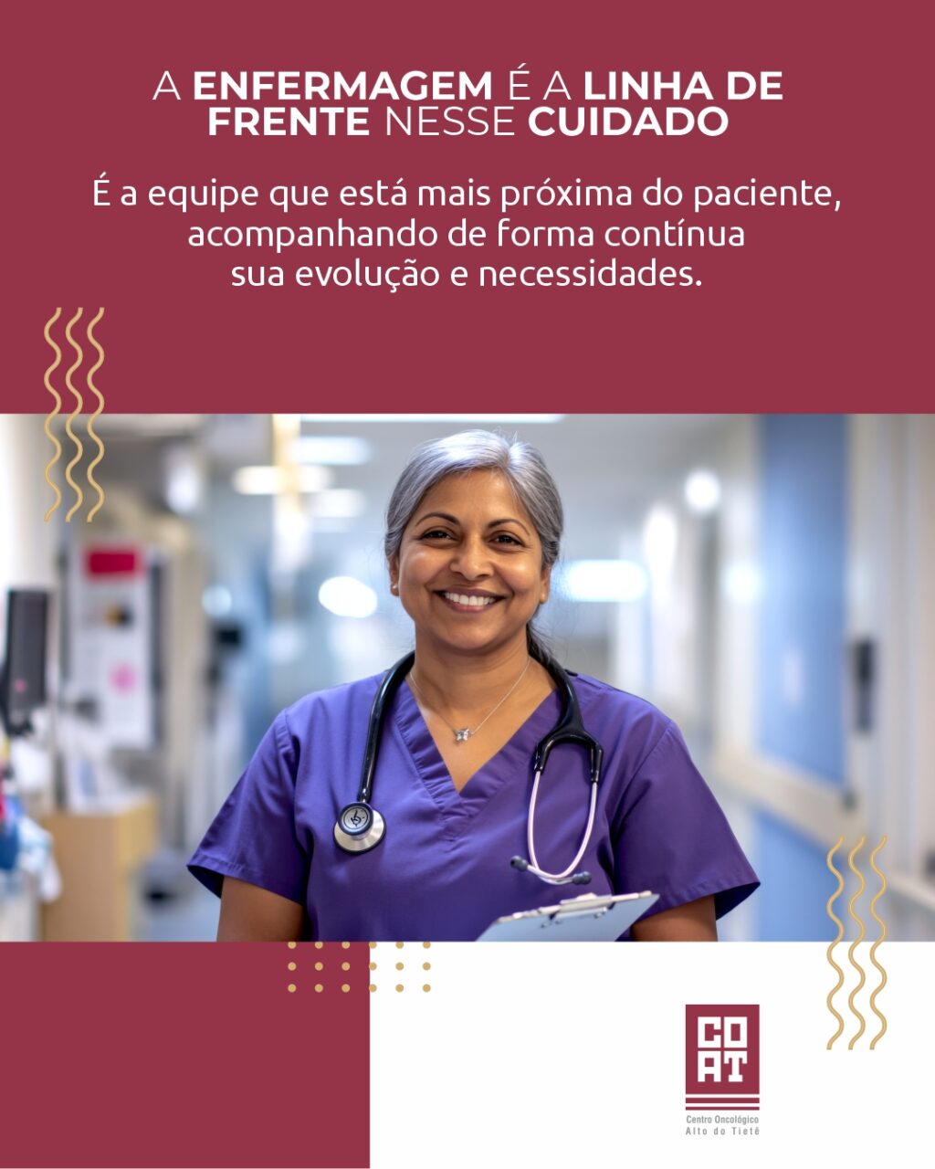 Instagram post from coat_saude. This post is in position 2.