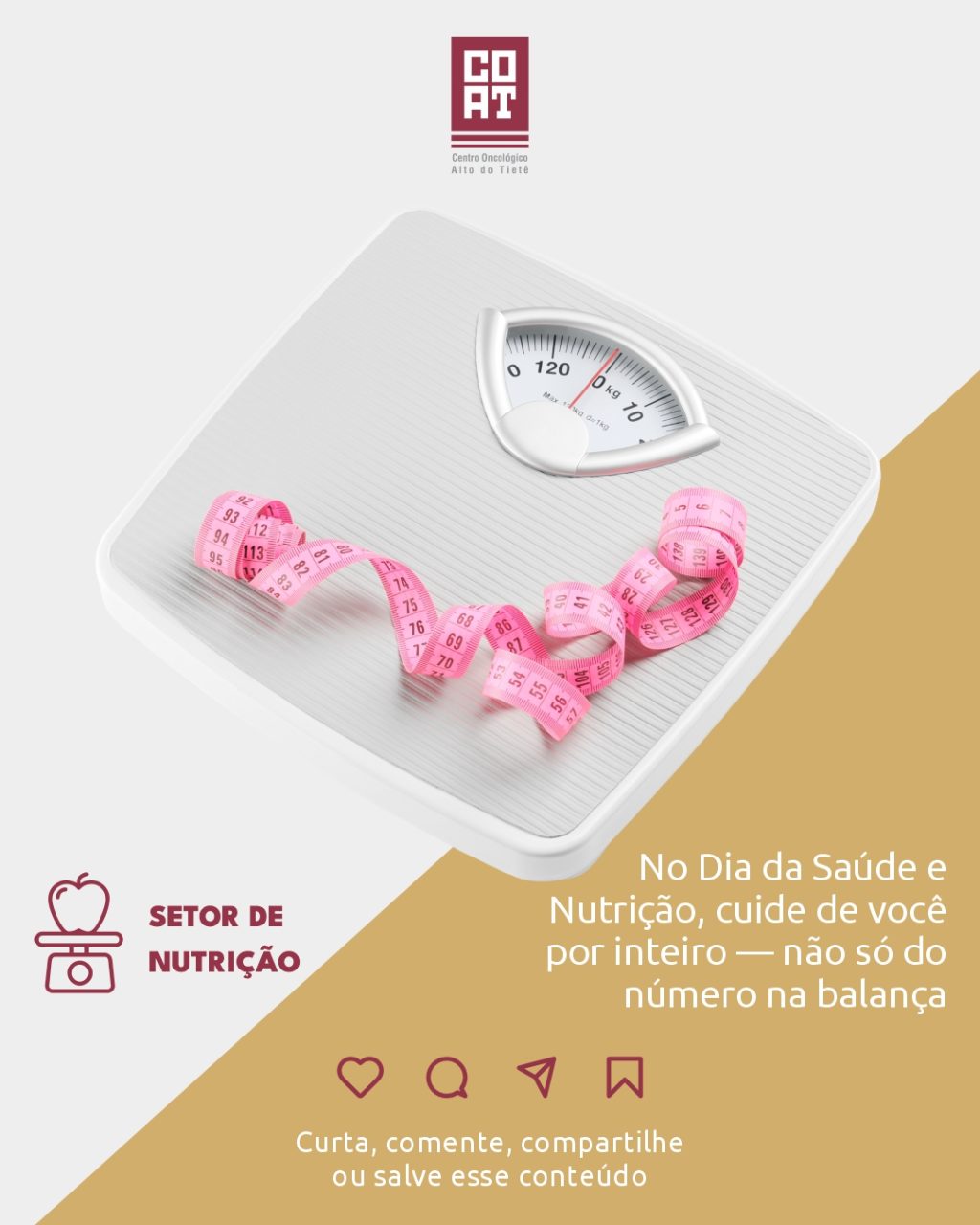 Instagram post from coat_saude. This post is in position 5.