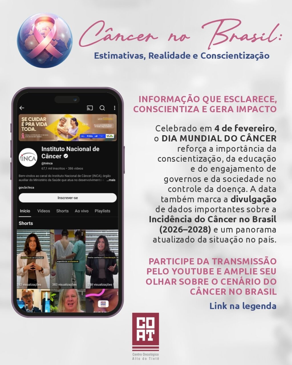 Instagram post from coat_saude. This post is in position 10.