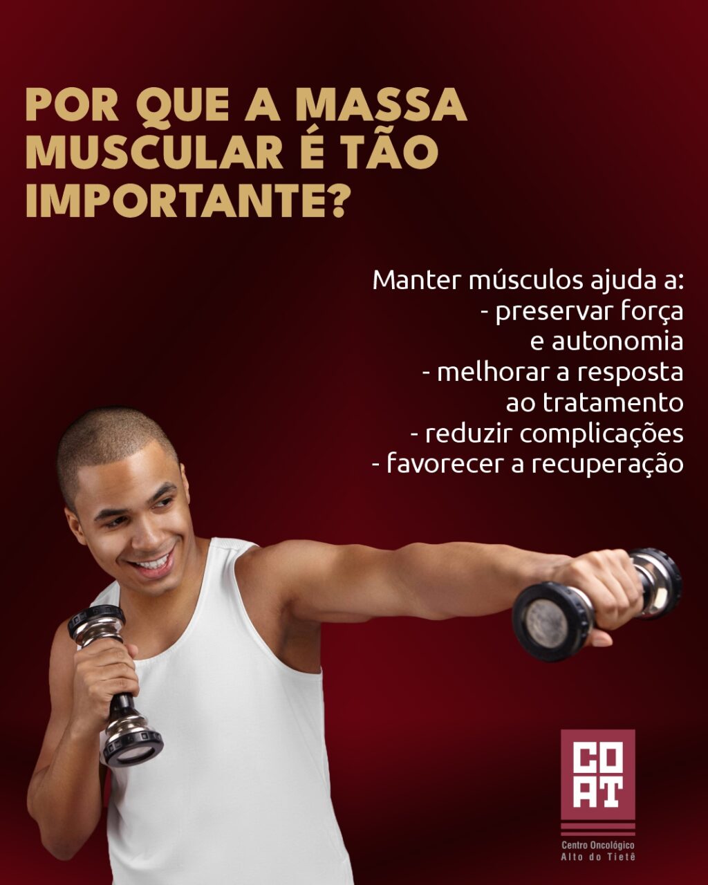 Instagram post from coat_saude. This post is in position 2.