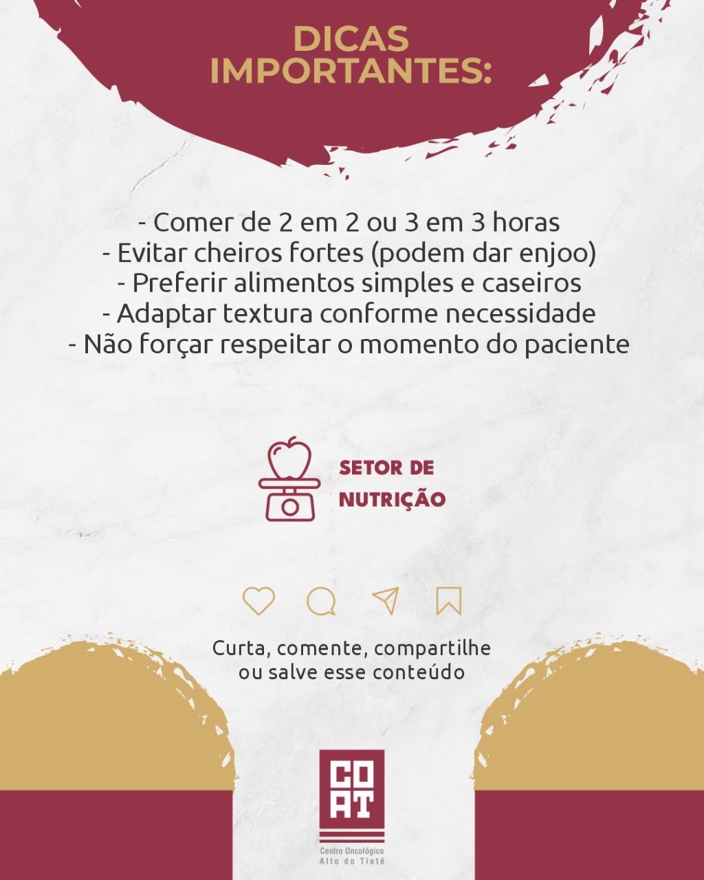 Instagram post from coat_saude. This post is in position 6.